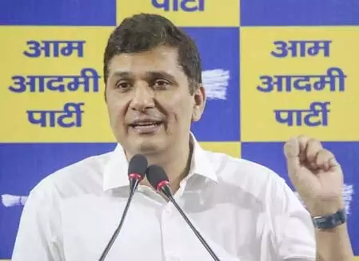 दिल्ली में भीषण गर्मी के बीच लोगों को हो रही पानी की किल्लत : सौरभ भारद्वाज दिल्ली में भीषण गर्मी के बीच लोगों को हो रही पानी की किल्लत : सौरभ भारद्वाज