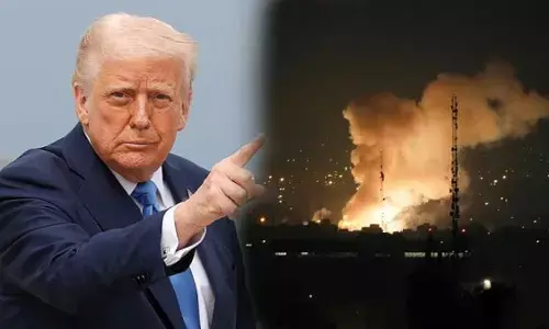 मिसाइल हमलों के बीच बोले ट्रंप, कहा- सभी को तुरंत तेहरान खाली कर देना चाहिए