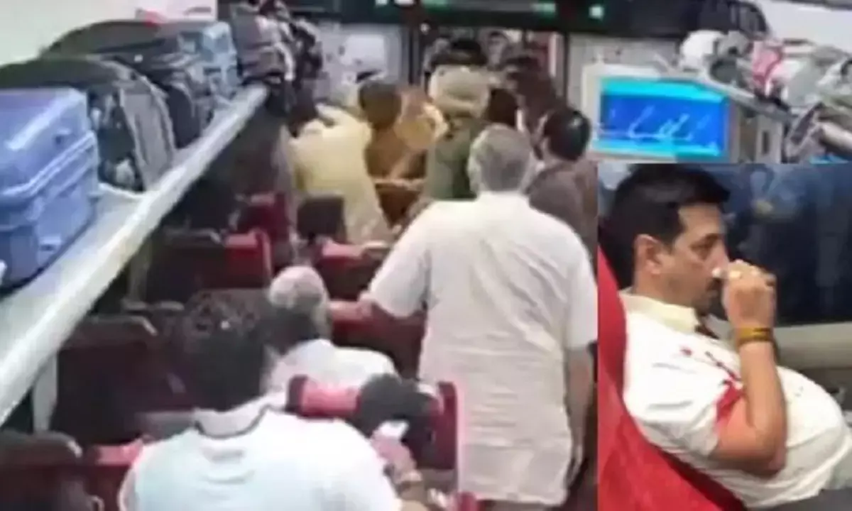वंदे भारत ट्रेन में मारपीट मामला : विधायक राजीव पारीछा को कारण बताओ नोटिस, पार्टी ने मांगा जवाब वंदे भारत ट्रेन में मारपीट मामला : विधायक राजीव पारीछा को कारण बताओ नोटिस, पार्टी ने मांगा जवाब