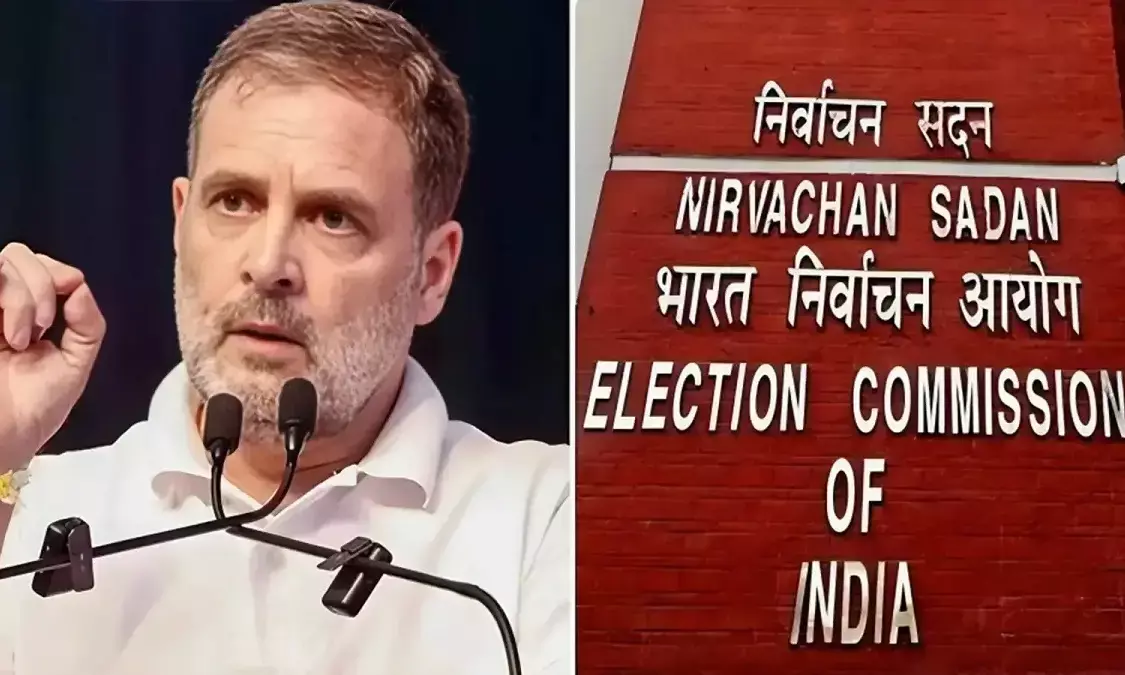 ‘सभी मुद्दों पर चर्चा करने के लिए तैयार आयोग’, इलेक्शन कमीशन ने राहुल गांधी को दिया चर्चा का निमंत्रण ‘सभी मुद्दों पर चर्चा करने के लिए तैयार आयोग’, इलेक्शन कमीशन ने राहुल गांधी को दिया चर्चा का निमंत्रण