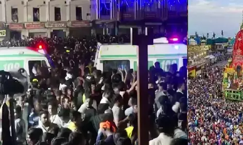 पुरी : जगन्नाथ रथ यात्रा के दौरान भगदड़, तीन की मौत