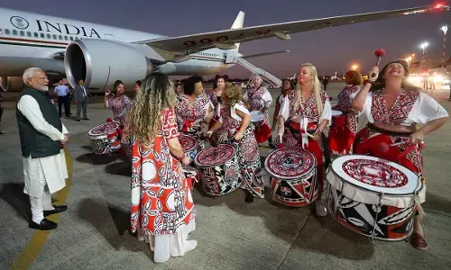 ब्राजील के राष्ट्रपति के साथ द्विपक्षीय वार्ता के लिए ब्रासीलिया पहुंचे मोदी