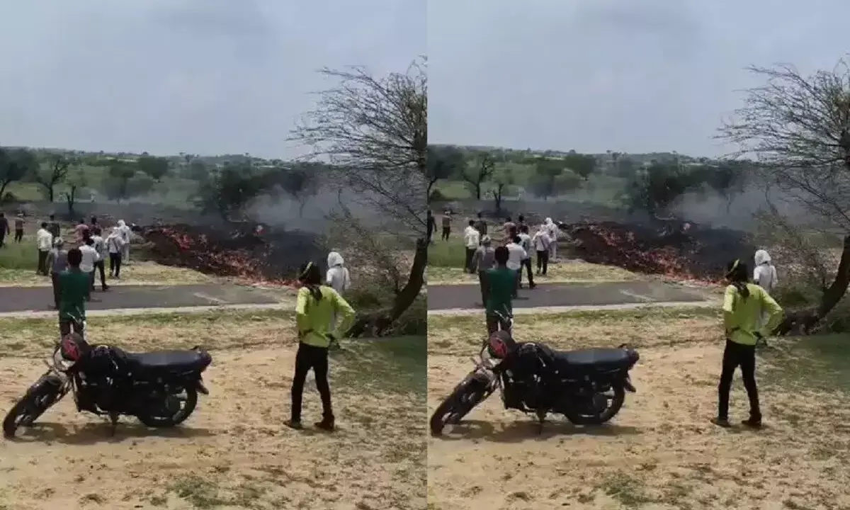 भारतीय वायुसेना का जगुआर लड़ाकू विमान दुर्घटनाग्रस्त, दोनों पायलटों की मौत भारतीय वायुसेना का जगुआर लड़ाकू विमान दुर्घटनाग्रस्त, दोनों पायलटों की मौत