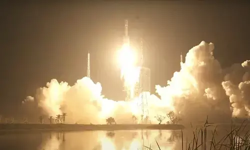 चीन ने तियानझोउ-9 मालवाहक यान का किया प्रक्षेपण