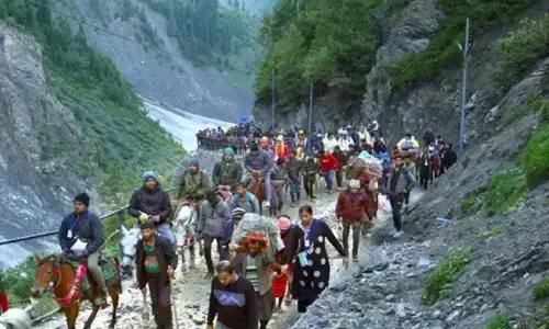 अमरनाथ तीर्थयात्रियों का नया जत्था जम्मू से रवाना