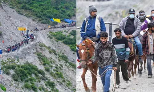 अमरनाथ यात्रा फिर से शुरू: 7,908 तीर्थयात्रियों का नया जत्था जम्मू बेस कैंप से रवाना