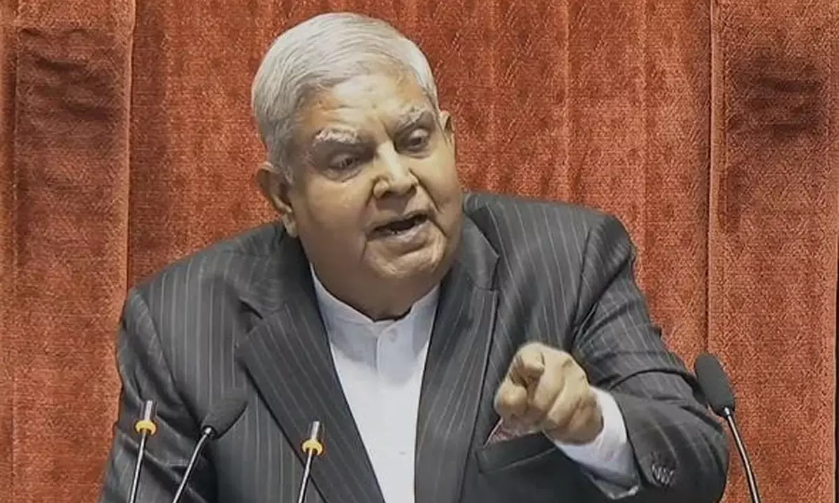 Jagdeep Dhankhar resigned from the post of Vice President, citing health reasons Jagdeep Dhankhar resigned from the post of Vice President, citing health reasons