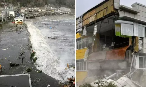 जापान ने रुस में भूकंप के बाद सुनामी की चेतावनी जारी की