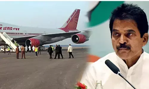 एयर इंडिया की तिरुवनंतपुरम-दिल्ली उड़ान की आपातकालीन लैंडिंग, बाल बाल बचे कई सांसद